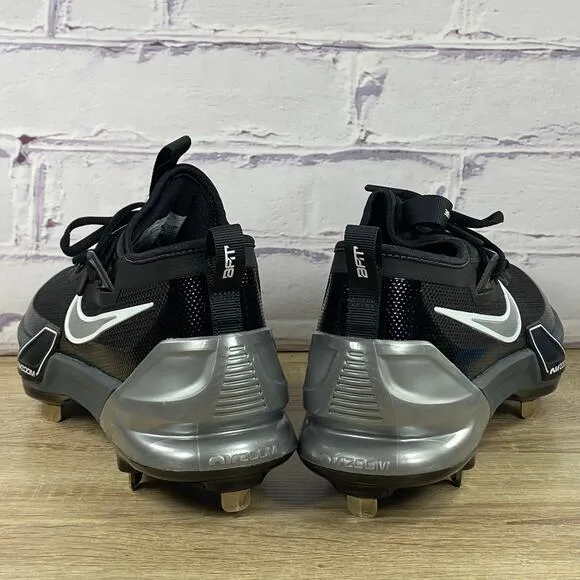 Nike Zoom Force Trout 9 Elite Men's 8 Black Metal Baseball Cleats FB2906-003