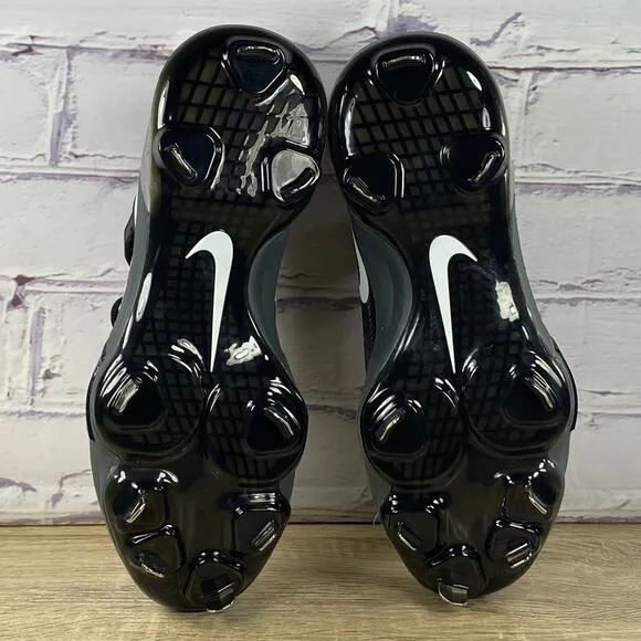 Nike Zoom Force Trout 9 Elite Men's 8 Black Metal Baseball Cleats FB2906-003