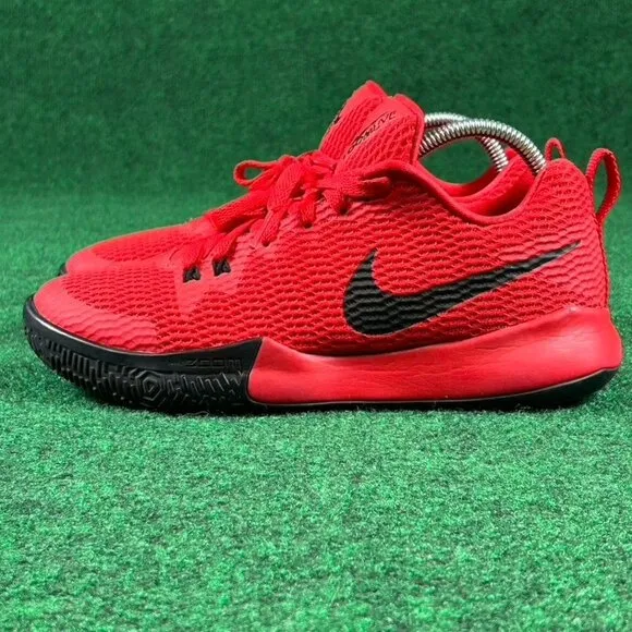 Nike Zoom Live 2 Mens Size 8‎ University Red Sneakers Shoes AH7566-600