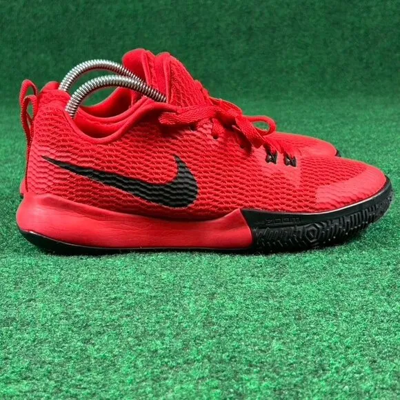 Nike Zoom Live 2 Mens Size 8‎ University Red Sneakers Shoes AH7566-600