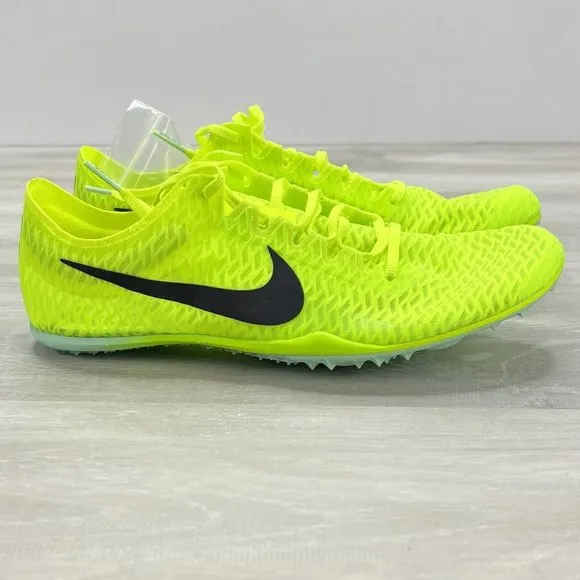Nike Zoom Mamba V Track Spikes Shoes Volt Green Field DR9945-700 Men's Size 11.5