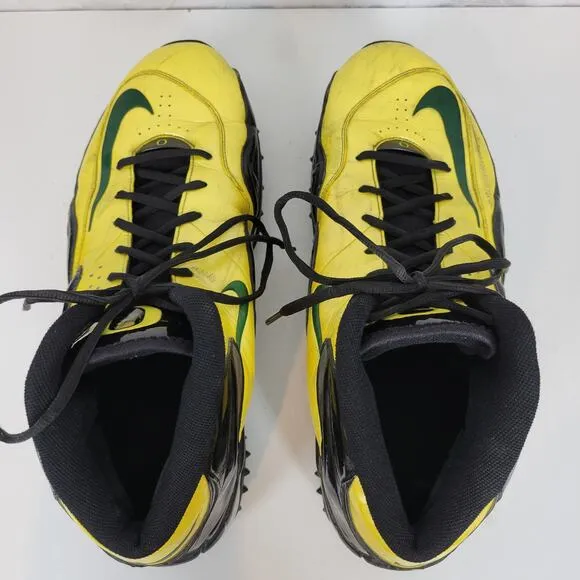 Nike Zoom Merciless Pro SR Men's Shoes 14.5 Yellow Green Oregon Football Cleats