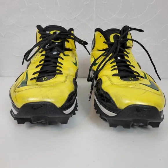 Nike Zoom Merciless Pro SR Men's Shoes 14.5 Yellow Green Oregon Football Cleats