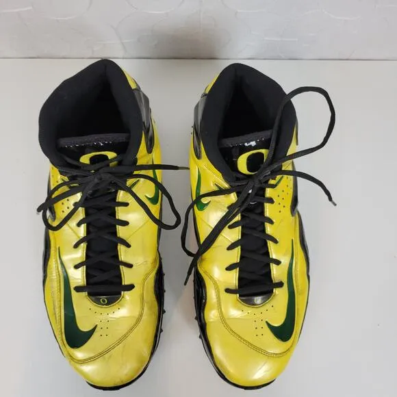 Nike Zoom Merciless Pro SR Men's Shoes 14.5 Yellow Green Oregon Football Cleats