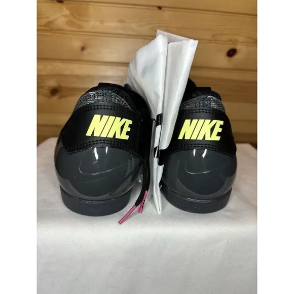 Nike Zoom Pole Vault Elite Track Shoes With Spikes‎ &amp; Bag Size 12 AA1204 004 NEW