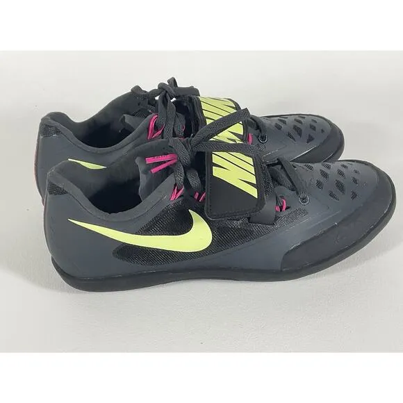 Nike Zoom Rival SD 4 Rotational Black Throwing Shoes 2 685135-004 Men's Size 4.5