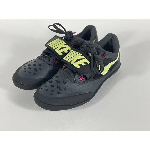 Nike Zoom Rival SD 4 Rotational Black Throwing Shoes 2 685135-004 Men's Size 4.5