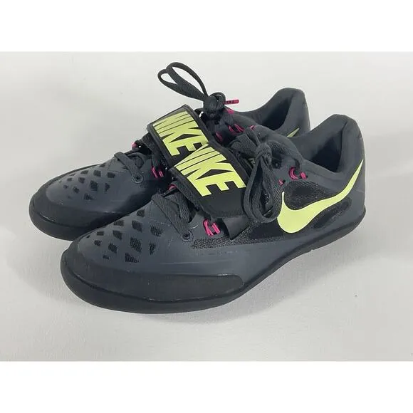Nike Zoom Rival SD 4 Rotational Black Throwing Shoes 2 685135-004 Men's Size 4.5