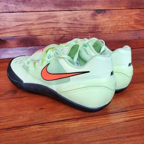 Nike Zoom‎ Rotational 6 Green/Volt Throw Shoes w/ Bag Size 9.5 685131-700