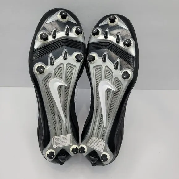 Nike Zoom Superbad Men's Football Cleats White and Black 318778-101 US Size 14