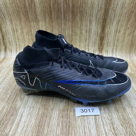 Nike Zoom Superfly 9 Elite SG Pro Men's Size 10.5 Black Cleats Shoes DJ5166-040