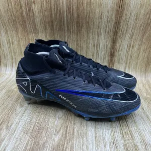 Nike Zoom Superfly 9 Elite SG Pro Men's Size 10.5 Black Cleats Shoes DJ5166-040