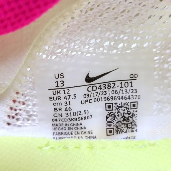 Nike Zoom SuperFly Elite 2 Sail Pink Track Spikes Men's Size 13 CD4382-400 New