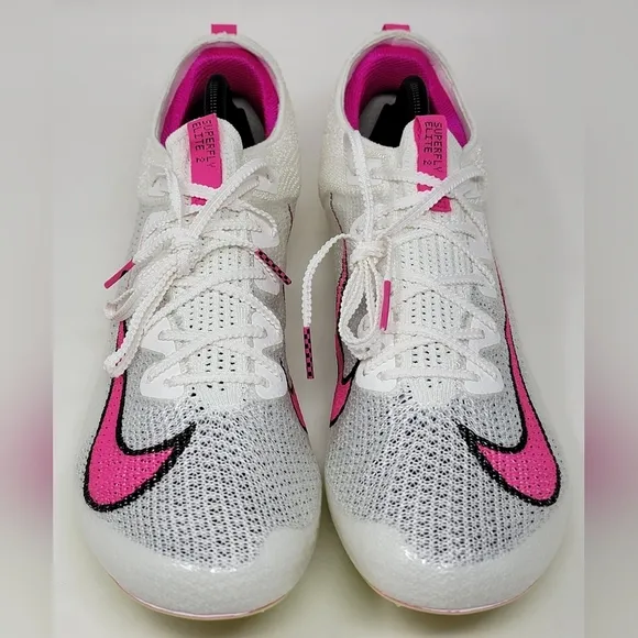 Nike Zoom SuperFly Elite 2 Sail Pink Track Spikes Men's Size 13 CD4382-400 New