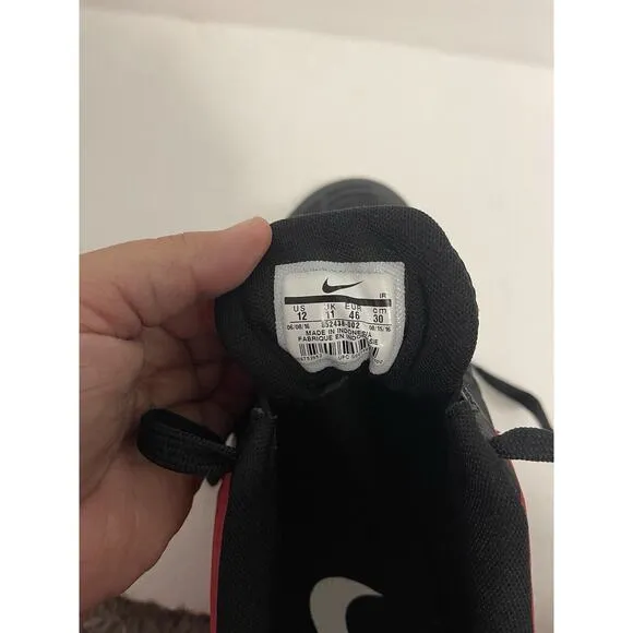 NIKE ZOOM TRAIN ACTION TRAINING SHOES MENS 12 Black Red 852438-002
