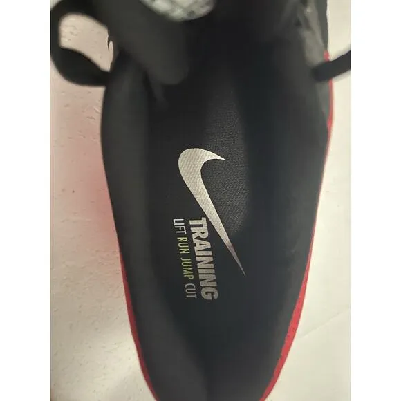 NIKE ZOOM TRAIN ACTION TRAINING SHOES MENS 12 Black Red 852438-002