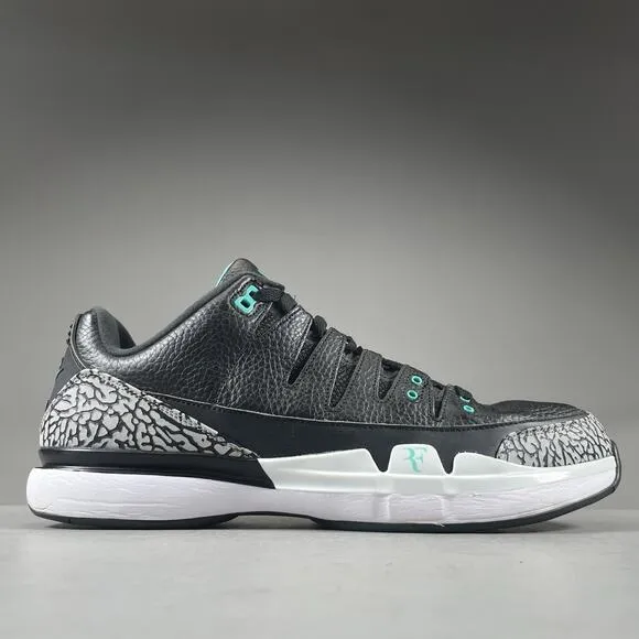 Nike Zoom Vapor AJ3 Federer Atmos Jade Men’s 13 Tennis Sneakers Athletic Shoes
