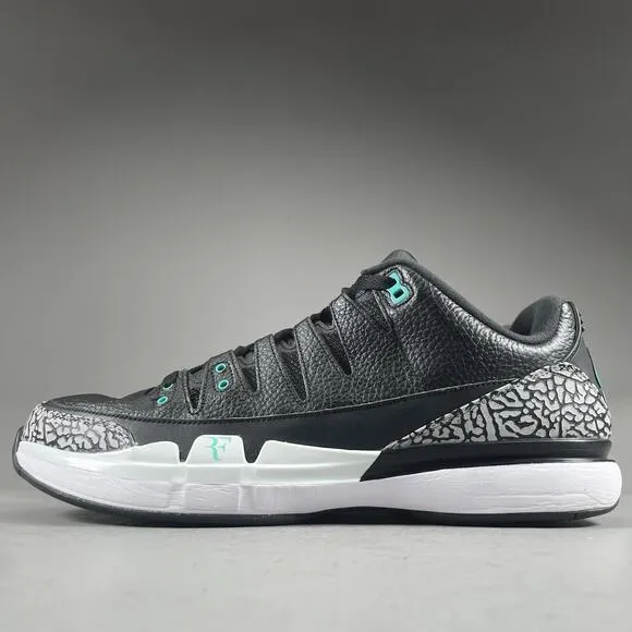 Nike Zoom Vapor AJ3 Federer Atmos Jade Men’s 13 Tennis Sneakers Athletic Shoes