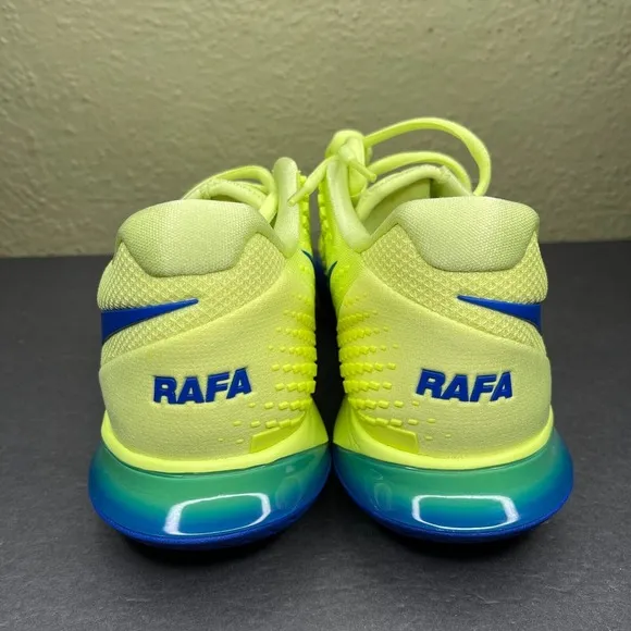 Nike Zoom Vapor Cage 4 Rafa Size 9.5 Light Lemon Twist Tennis Shoes DD1579-700