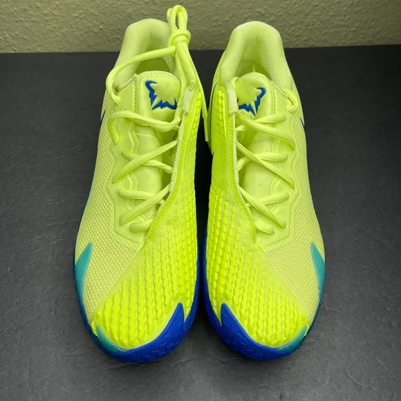 Nike Zoom Vapor Cage 4 Rafa Size 9.5 Light Lemon Twist Tennis Shoes DD1579-700