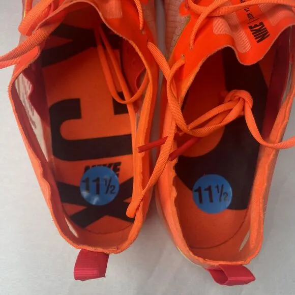 Nike Zoom Victory XC 5 Cross Country Cleats Shoes Orange AJ0847-801 Mens Sz 11.5