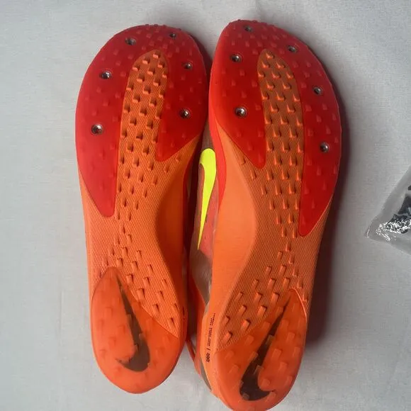 Nike Zoom Victory XC 5 Cross Country Cleats Shoes Orange AJ0847-801 Mens Sz 11.5