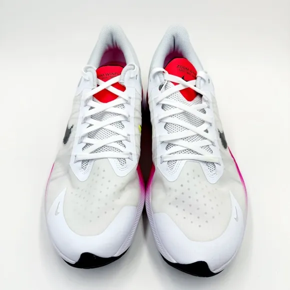 Nike Zoom Winflo 8 Sneakers Mens Size 11 Running Jogging Shoes Rawdacious White