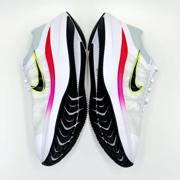Nike Zoom Winflo 8 Sneakers Mens Size 11 Running Jogging Shoes Rawdacious White