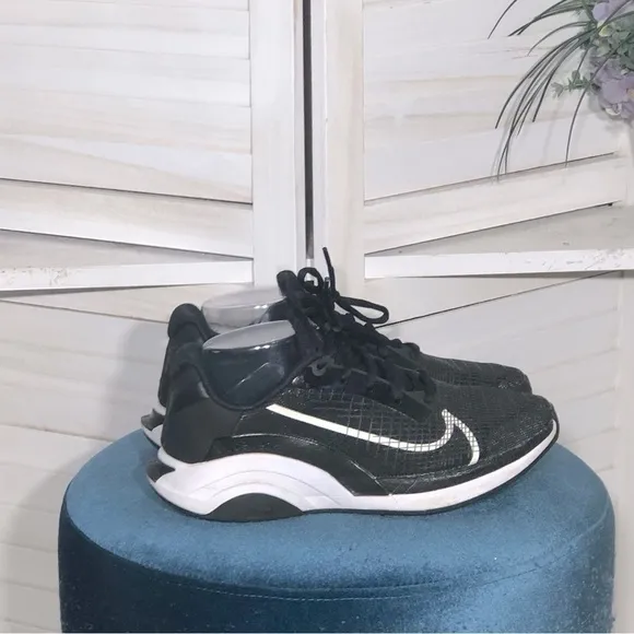Nike Zoom X Superrep Surge women endurance training running shoes black white 9