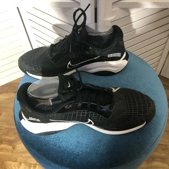 Nike Zoom X Superrep Surge women endurance training running shoes black white 9