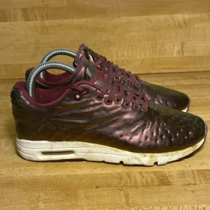 Nike Air Max 1 Ultra Jacquard Womens Training Shoes Mahogany Size 7.5 861656-900