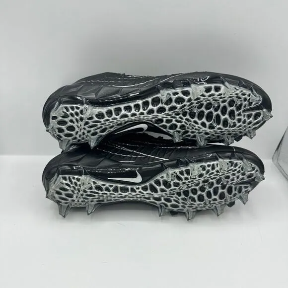 Nike Alpha Huarache 7 Pro LE Lacrosse Cleats Black Men's Size 9 AR3144-001