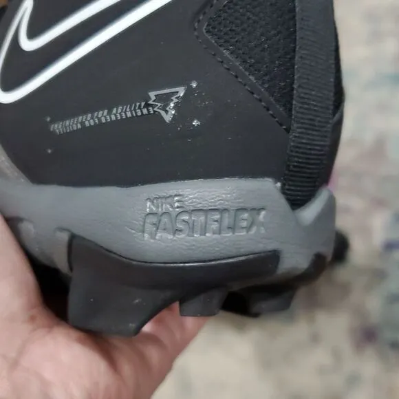 Nike Alpha Menace 3 Shark Football Cleats in Black Size 11