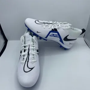 Nike Alpha Varsity Pro 3 White Game Royal CV0586-101 Men's Size 10.5 Cleats