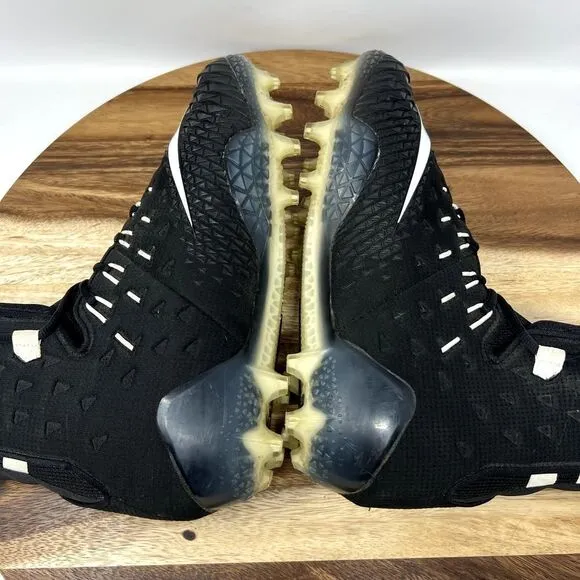 Nike Force Savage Elite TD Football Cleats Shoes Men's 11.5 Black (857063-011)