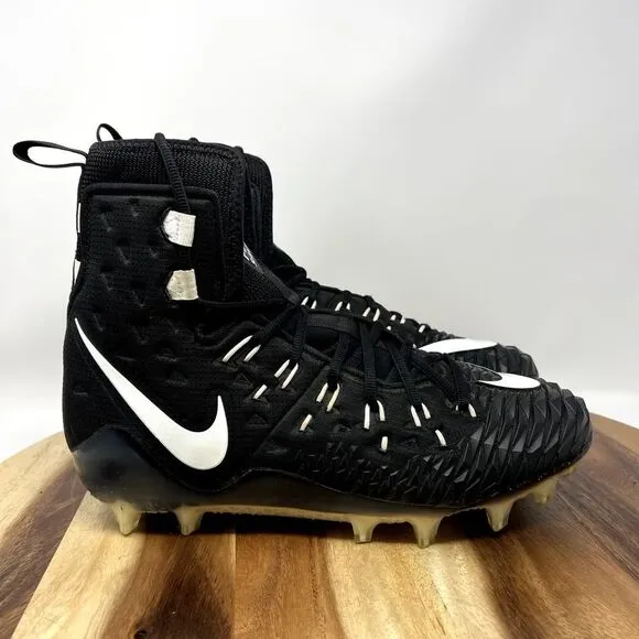 Nike Force Savage Elite TD Football Cleats Shoes Men's 11.5 Black (857063-011)