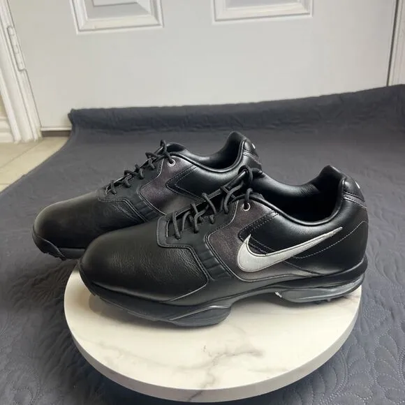 NikeGolf Shoes Power Channel Heritage Cleats US 8 Mens 483248-001 Sportswear NEW