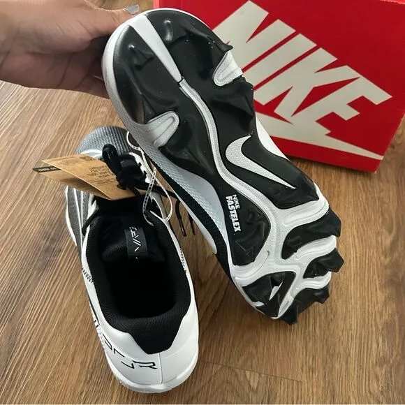 NIKE Vapor Edge Shark 2 'Black White' lace up cleats shoes sneakers men’s 13 new
