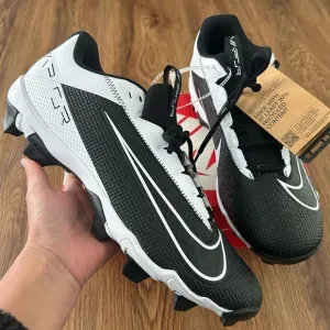 NIKE Vapor Edge Shark 2 'Black White' lace up cleats shoes sneakers men’s 13 new
