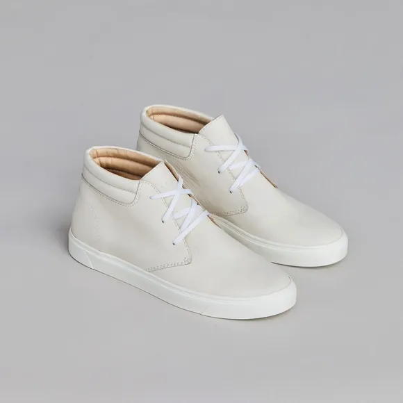 NISOLO Men’s Genuine Leather High-Top Sneakers in Size 11.5