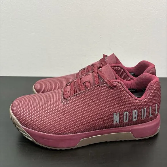 No Bull Superfabric Impact Training Shoes Cabernet Gum Maroon Mens 8 Womens 9.5
