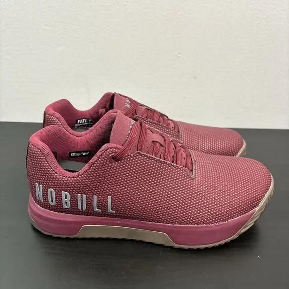 No Bull Superfabric Impact Training Shoes Cabernet Gum Maroon Mens 8 Womens 9.5