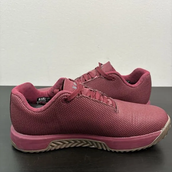 No Bull Superfabric Impact Training Shoes Cabernet Gum Maroon Mens 8 Womens 9.5