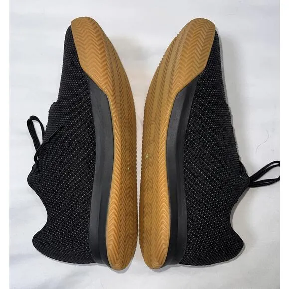 No Bull Superfabric Shoes Men Size 9 Black Gum Sole Trainers Sneakers CrossFit
