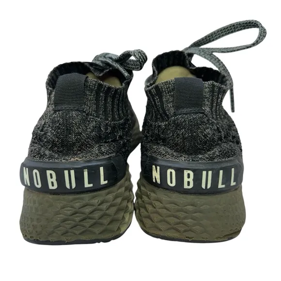 Nobull All Day Knit Shoes Mens 10.5 Womens 12 Running Gym CrossFit Gray