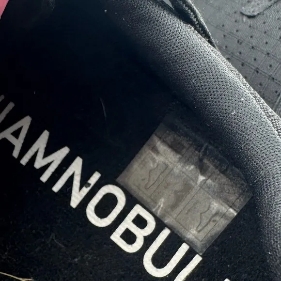 NOBULL‎ Black Tennis Shoes Men’s Sz 8.5 Women’s size 10
