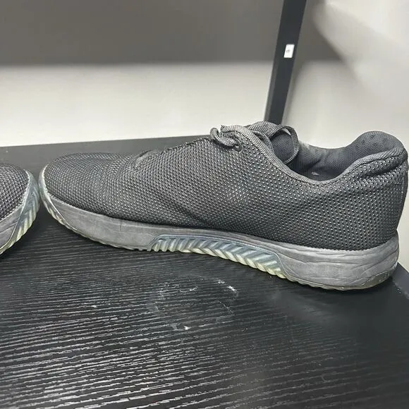 Nobull CrossFit Men’s Size 12 Black Superfabric Low Gym Shoes Sneakers