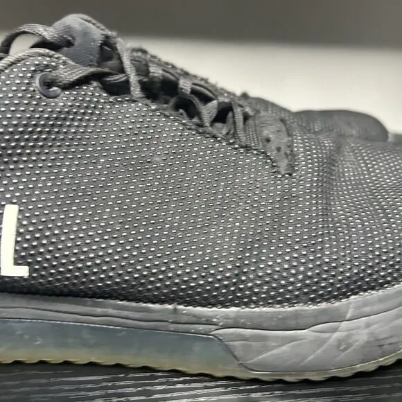 Nobull CrossFit Men’s Size 12 Black Superfabric Low Gym Shoes Sneakers