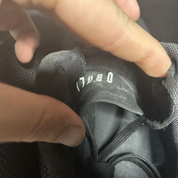 Nobull CrossFit Men’s Size 12 Black Superfabric Low Gym Shoes Sneakers