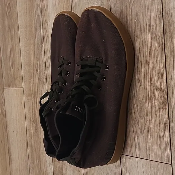 NOBULL Dark Brown Gum Trainer Sz 10 Mens Crossfit Work Out Shoes Hi Top Sneakers